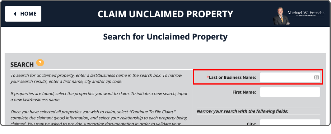 Illinois Unclaimed Property – Official State Site